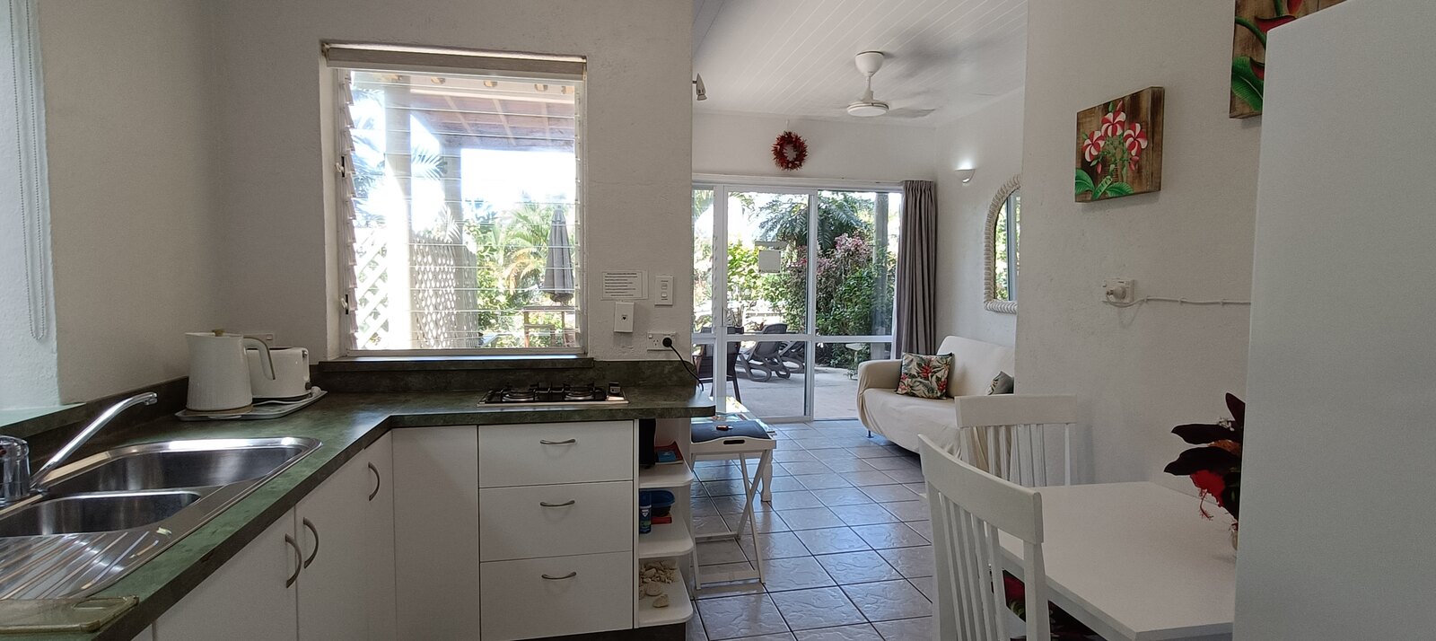 Moko full kitchen and open-plan living space