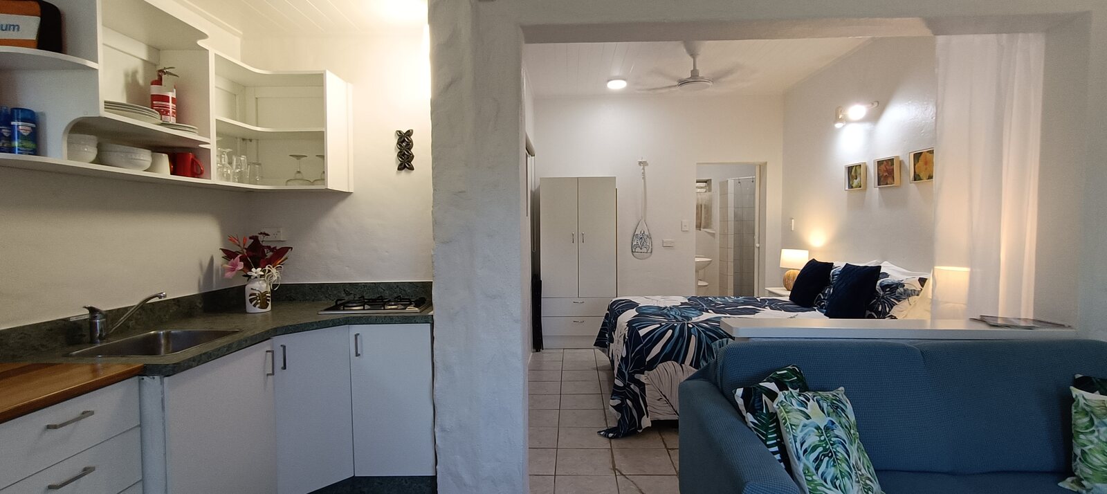Studio l Ground Floor l ONU l Muri Retreat Apartments l Rarotonga