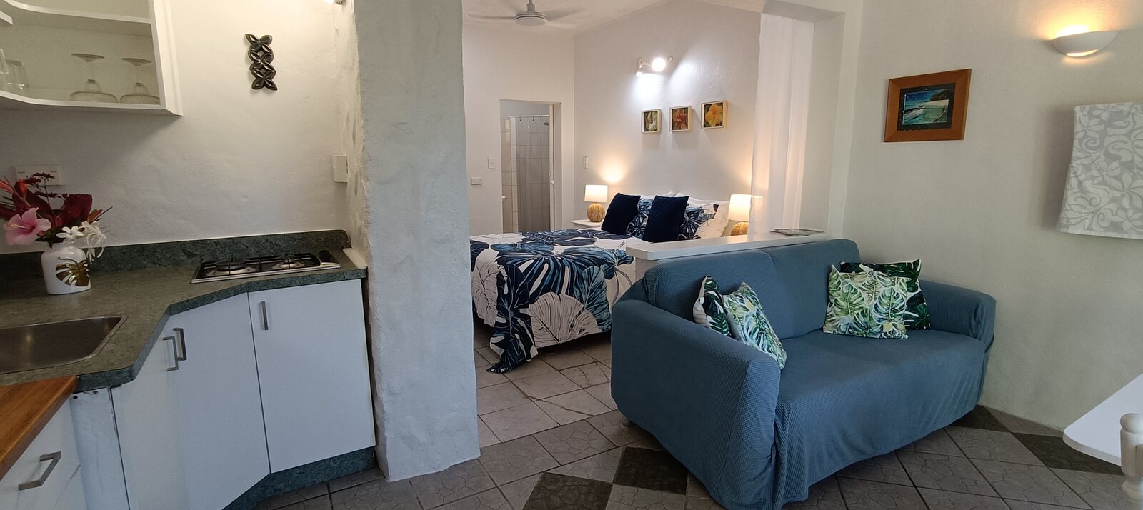 Studio l Ground Floor l ONU l Muri Retreat Apartments l Rarotonga
