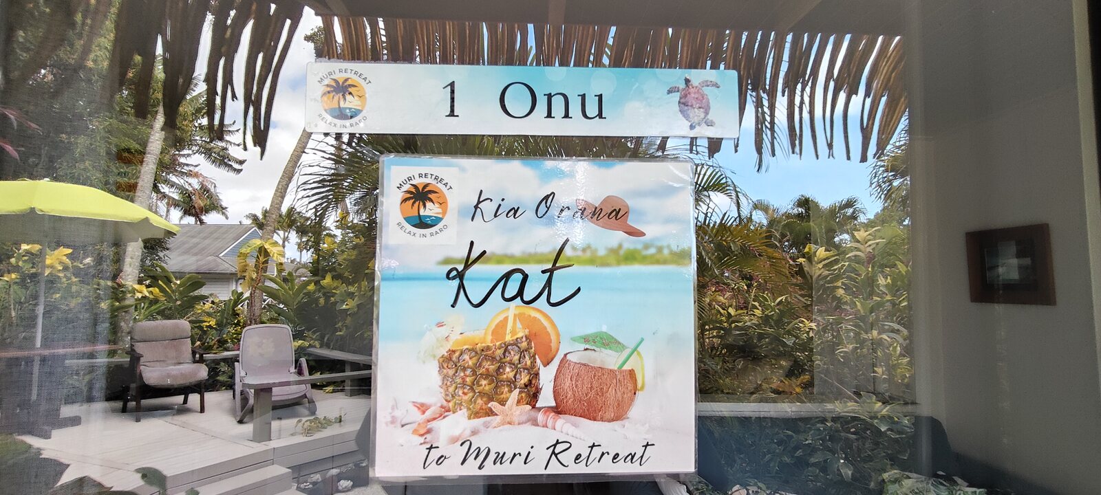 Studio l Ground Floor l ONU l Muri Retreat Apartments l Rarotonga